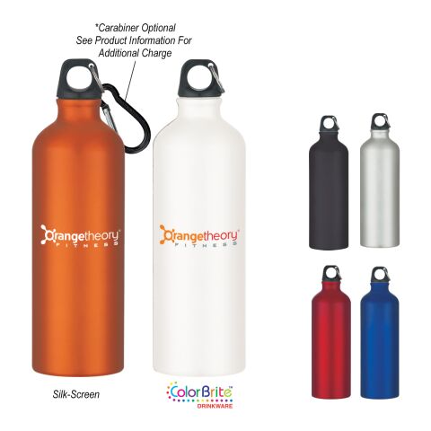 25 Oz. Aluminum Tundra  Bike Bottle Red | No Imprint