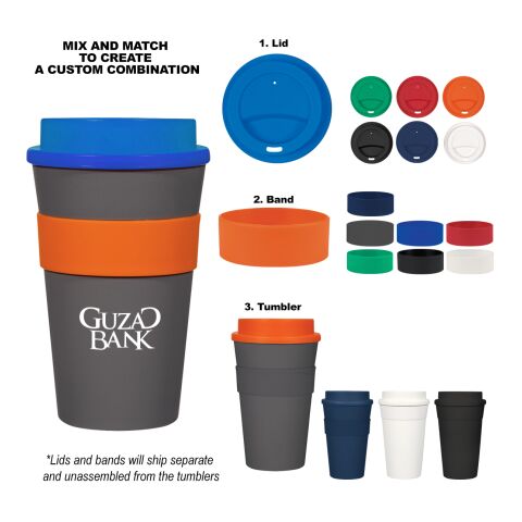 16 Oz. Travel Tumbler With Straw White | No Imprint | not available | not available