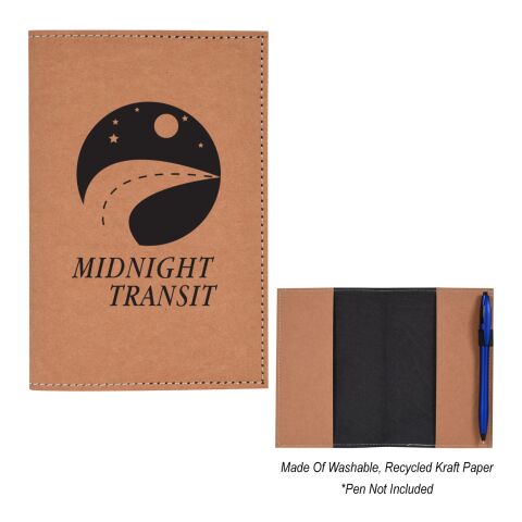 KRAFT PAPER PASSPORT HOLDER White | No Imprint | not available | not available