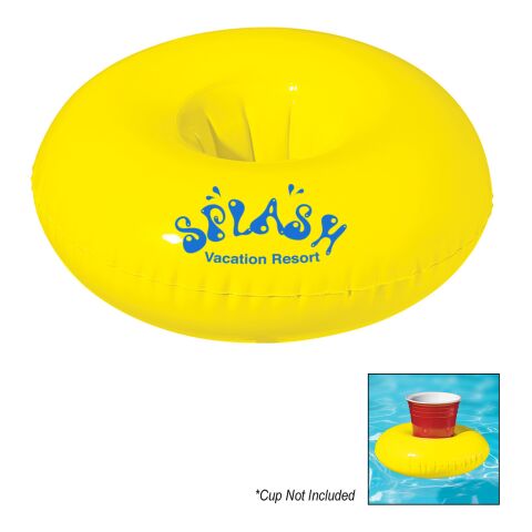 Inflatable Beverage Float Yellow | No Imprint | not available | not available