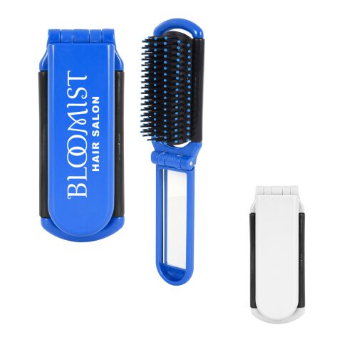 Kwik-Fix Folding Brush With Mirror