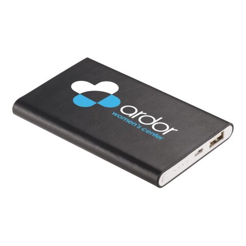 UL Listed Abruzzo 4,000 mAh Power Bank Standard | Black | No Imprint | not available | not available