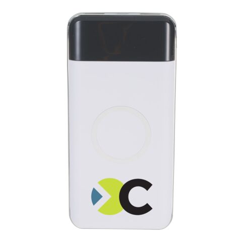 Constant 10000 mAh Wireless Power Bank w/Display White | No Imprint | not available | not available