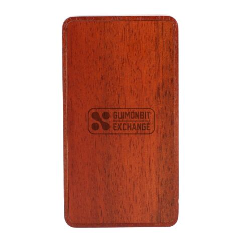 FSC® 100% Wood MagClick™ Fast Wireless Power Bank Standard | Wood | No Imprint | not available | not available
