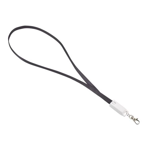 Trace 3-in-1 Charging Cable with Lanyard Standard | Black | No Imprint | not available | not available