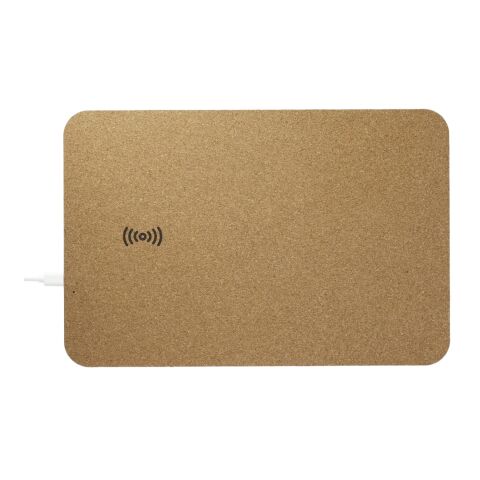 Cork Fast Wireless Charging Mouse Pad Standard | Natural | No Imprint | not available | not available