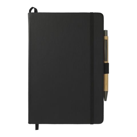 5.5&quot; x 8.5&quot; Cactus Leather Bound JournalBook® Set Black | No Imprint