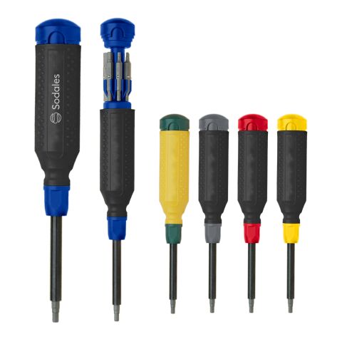 MegaPro Hex 15-In-1 Multi-Bit Screwdriver Blue | No Imprint | not available | not available