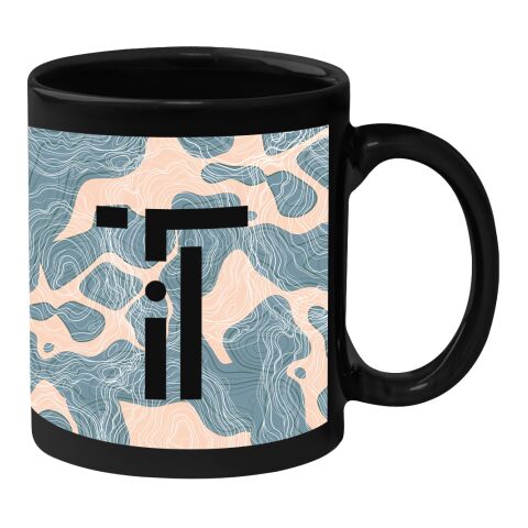 11 Oz. Avery Full Color Mug Black | Sublimation | Wrap | 8.25 Inches × 3.00 Inches
