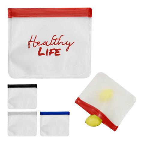 Reusable Zip Top Storage Bags White | No Imprint | not available | not available