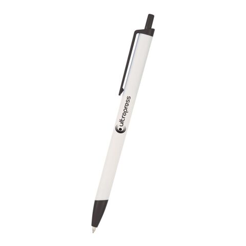 Slim Click Pen White/Black | No Imprint | not available | not available