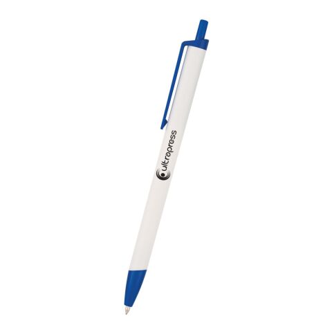 Slim Click Pen White/Blue | No Imprint | not available | not available