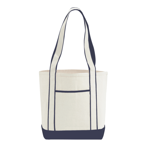 Topsail 10oz Cotton Canvas Boat Tote Standard | Navy | No Imprint | not available | not available