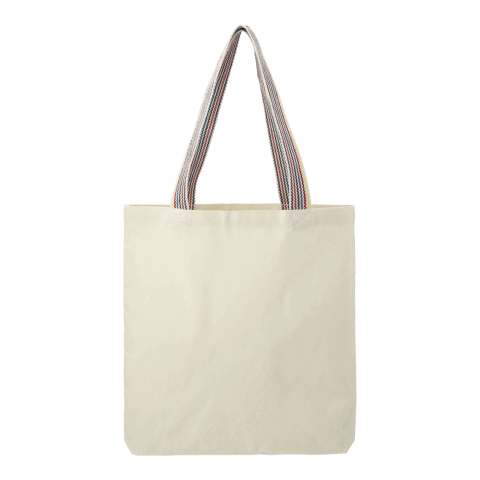 Rainbow Recycled 6oz Cotton Convention Tote Natural | No Imprint | not available | not available
