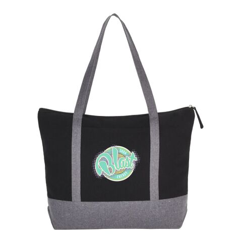 Repose 10oz Recycled Cotton Zippered Tote