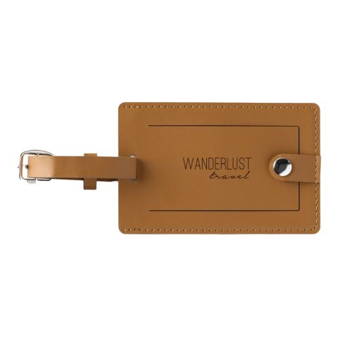 Bio Leather Luggage Tag