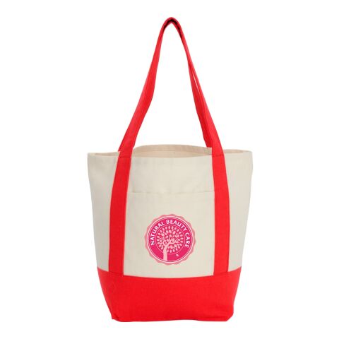 Small Recycled 8oz Cotton Tote Red | No Imprint | not available | not available