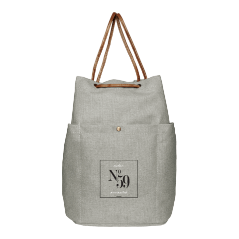 Field &amp; Co. 16oz Cotton Canvas Convertible Tote Standard | Gray | No Imprint | not available | not available
