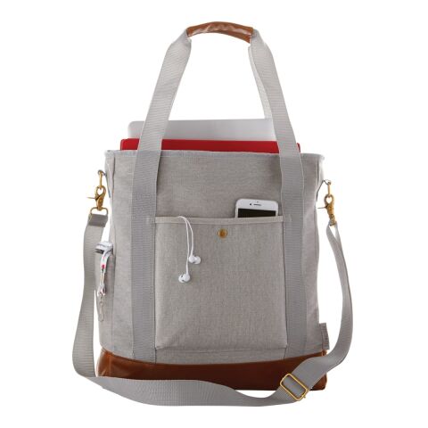 Field &amp; Co. 16 oz. Cotton Canvas Commuter Tote Gray | No Imprint | not available | not available