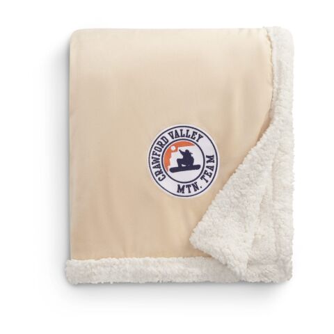 Field &amp; Co.® Cambridge Oversized Sherpa Blanket Tan | No Imprint | not available | not available