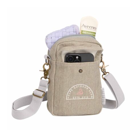 Field &amp; Co Campus Cotton Crossbody Tote Light Gray | No Imprint | not available | not available