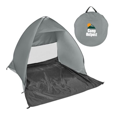 Throw Shade Pop Up Tent Gray/Black | No Imprint | not available | not available