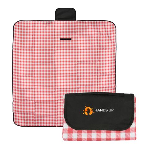 Gingham Roll-Up Picnic Blanket