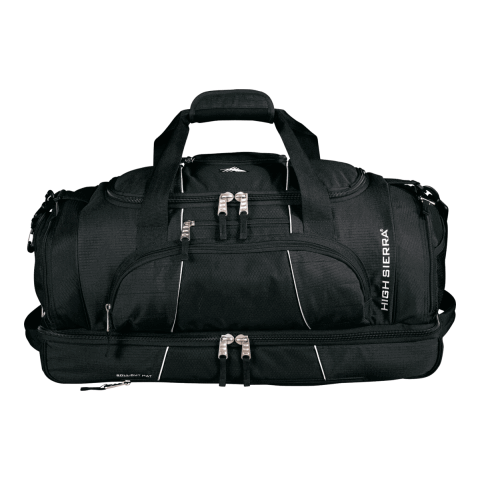 High Sierra® Colossus 26&quot; Drop Bottom Duffel Bag Standard | Black | No Imprint | not available