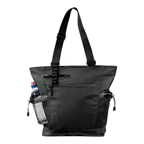 Urban Passage Zippered Travel Business Tote Standard | Black | No Imprint | not available | not available