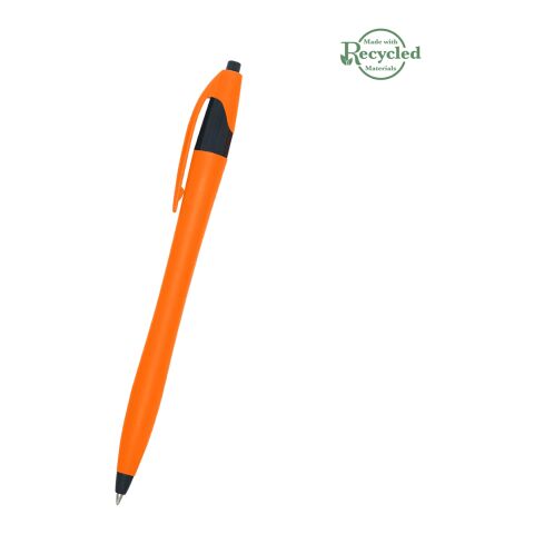 Dart Pen Orange with White | No Imprint | not available | not available