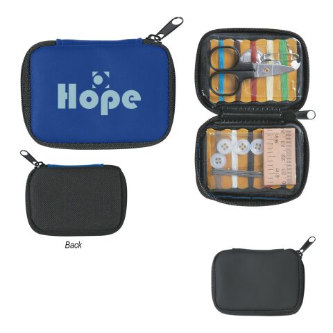 &quot;Sew&quot; Handy Deluxe Sewing Kit Royal Blue | No Imprint | not available | not available
