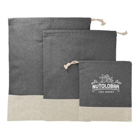 Split Recycled 3pc Travel Pouch Set