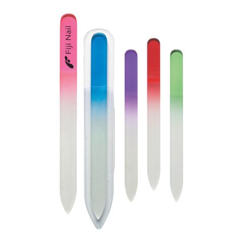 Glass Nail File In Sleeve Red | No Imprint | not available | not available