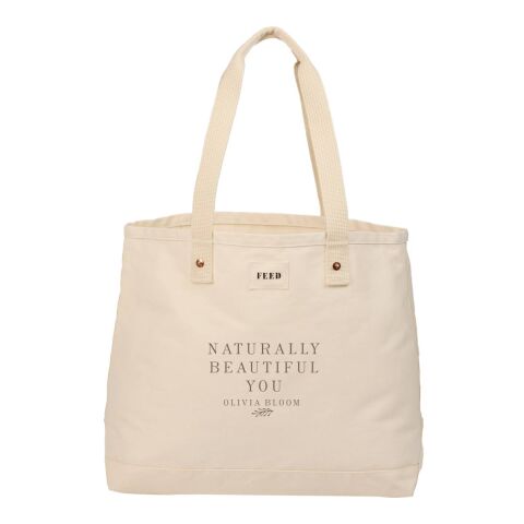 FEED Organic Cotton Weekend Tote Standard | Natural | No Imprint | not available | not available