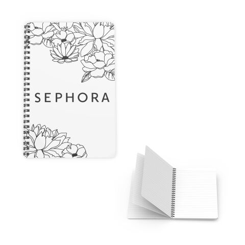 Powerstick Willow Side Bound Notebook White/Black | No Imprint | not available | not available