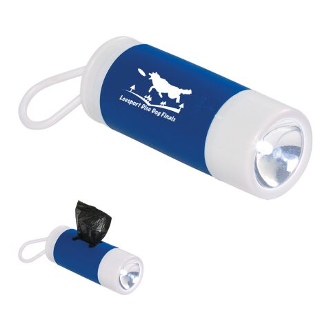 Dog Bag Dispenser With Flashlight White/Blue | No Imprint | not available | not available