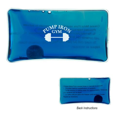 Reusable Hot And Cold Pack Translucent Blue | No Imprint | not available | not available