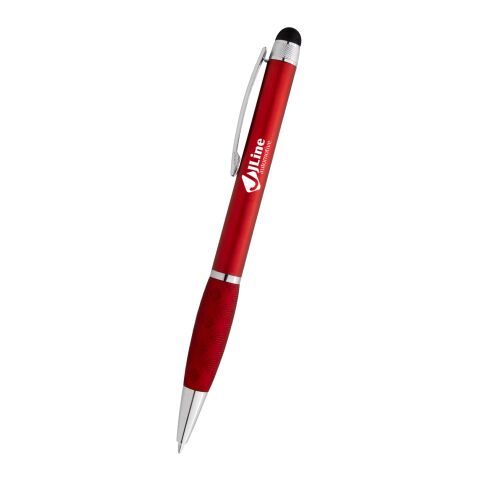 Crisscross Grip Stylus Pen Red