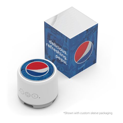 Minuet: Mini Portable Bluetooth Speaker White | 4 Color Process | GRILL