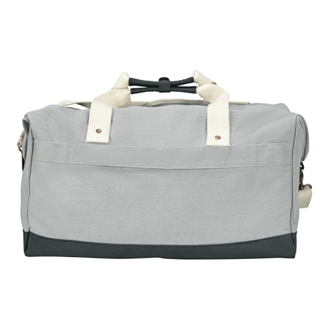 Cutter &amp; Buck® 19&quot; Cotton Weekender Duffel Standard | Gray | No Imprint | not available | not available