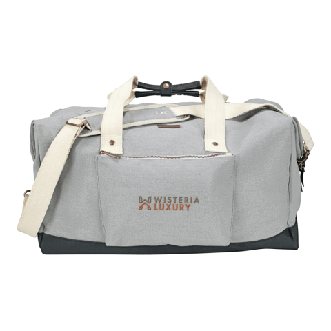 Cutter &amp; Buck® 19&quot; Cotton Weekender Duffel Gray | No Imprint | not available | not available