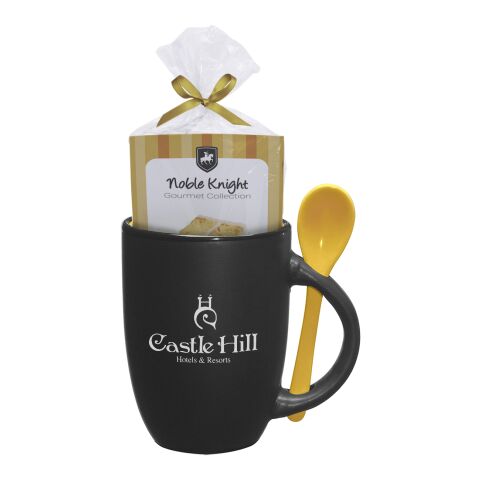 12 Oz. Spooner Mug Black/Yellow | No Imprint | not available | not available