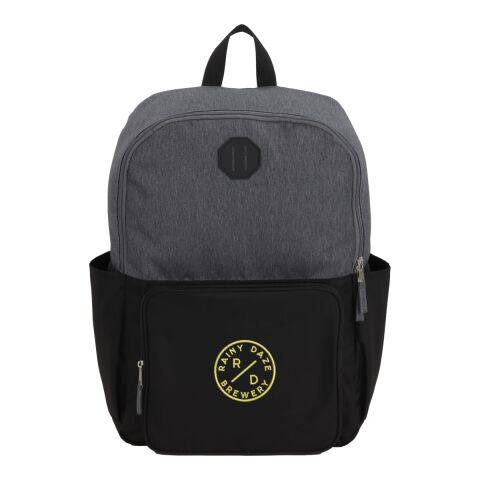 Paired Recycled 15" Laptop Backpack Black | No Imprint | not available | not available