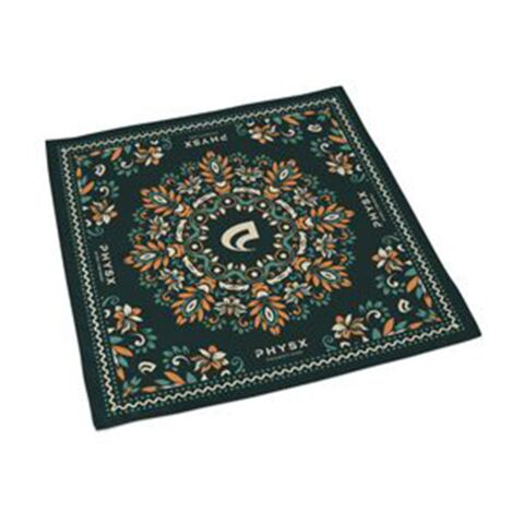 19&quot; x 19&quot; Full Color Dog Bandana White | 1-color Sublimation Process | Side1 | 19.00 Inches × 19.00 Inches