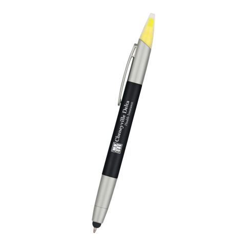 3-In-1 Pen With Highlighter and Stylus Black | No Imprint | not available | not available