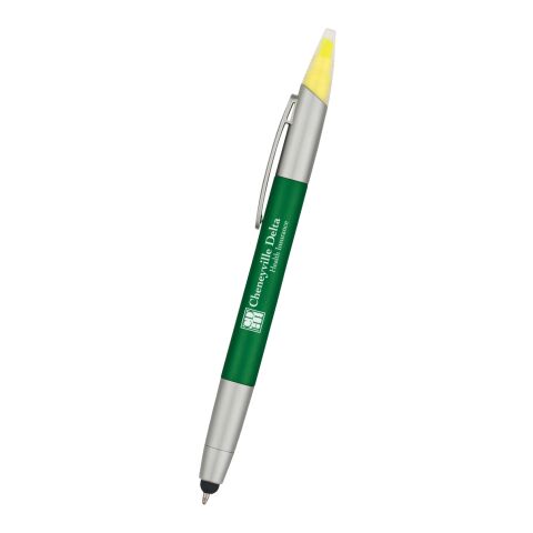 3-In-1 Pen With Highlighter and Stylus Green | No Imprint | not available | not available