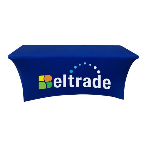 6&#039; Stretch Table Cover (3-Sided) White | No Imprint | not available | not available