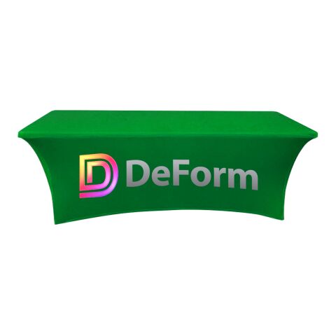 8&#039; Stretch Table Cover (3-Sided) White | No Imprint | not available | not available