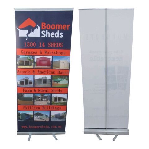 Retractable Banner White | 1-color Sublimation Process | Standard | 31.50 Inches × 78.75 Inches