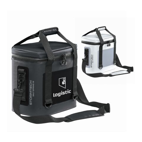 Salt Spring Cooler Bag White with Gray | No Imprint | not available | not available